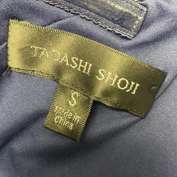 Tadashi Shoji - One Sleeve A-line Evening Dress - Picture 4 of 4